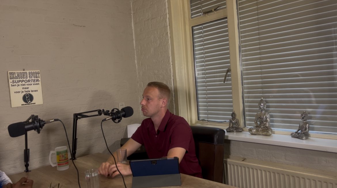Podcast host Jeffrey van Haaren